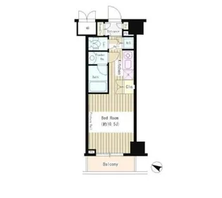 N35 EAST【10階】の間取り