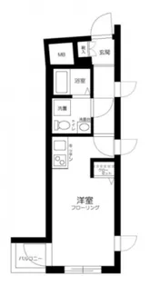 小石川フィエルテ【1階】の間取り