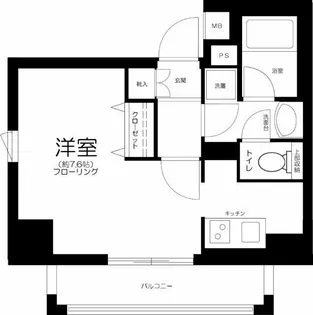 ヴァレッシア尾久シティ【9階】の間取り