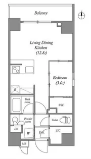 ルネサンスコート上野入谷【6階】の間取り