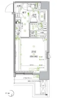 クレイシア両国ヴェルデ【3階】の間取り