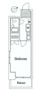 イクス墨田【9階】の間取り