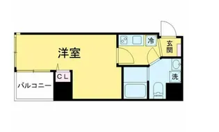 スカイツリービュー錦糸町【4階】の間取り