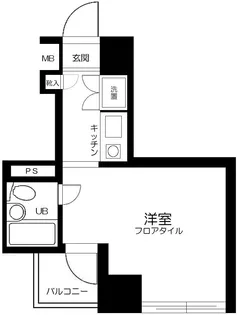スカイコート浅草国際通り【10階】の間取り
