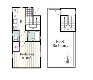 アルゴ白山【3階】の間取り