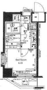 コンシェリア御茶ノ水【4階】の間取り