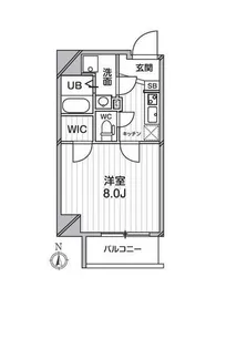レピュア錦糸町【3階】の間取り
