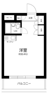 ダイアパレス上野【3階】の間取り