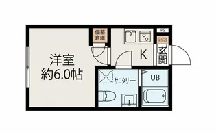 CIEL町屋【1階】の間取り