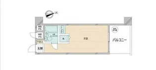 ライオンズマンション本郷【6階】の間取り