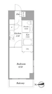 シュールフローレ【5階】の間取り