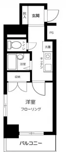 スカイコート日本橋浜町第2【2階】の間取り