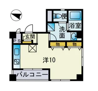 リノスタイル月島【3階】の間取り
