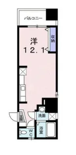 メゾン・日本橋浜町【4階】の間取り