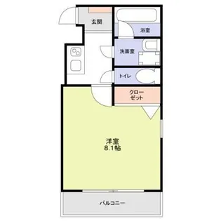 タウンコート両国【1階】の間取り