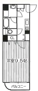 本郷SSレジデンス【6階】の間取り