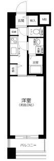 アヴァンティーク銀座2丁目【5階】の間取り