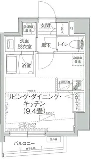 アイルイムーブル浅草【9階】の間取り