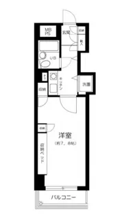 ダイアパレス浅草第二【3階】の間取り