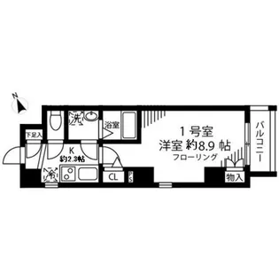MAISON ASAKUSA G2【5階】の間取り