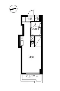 スカイコート入谷【8階】の間取り