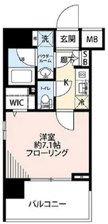 XEBEC浅草ARIA【3階】の間取り