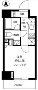 グロースメゾン亀戸【9階】の間取り