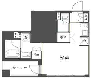 レガスタ浅草【5階】の間取り