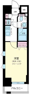 プレール・ドゥーク東京イーストⅢ【7階】の間取り
