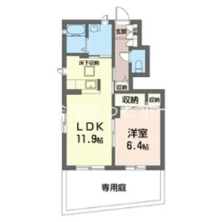 ステラ D【1階】の間取り