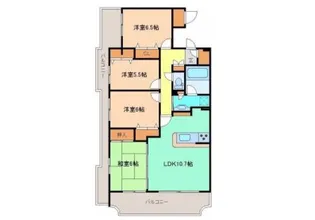 群馬県太田市浜町【マンション】の間取り