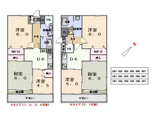 サンライズ本郷【3階】の間取り