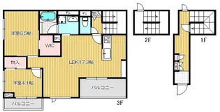 La Casa Gentile【3階】の間取り