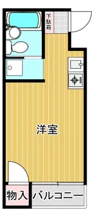アリビオ中延【1階】の間取り