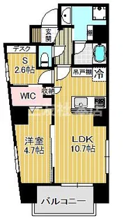 ラ・ムーミ品川中延【501号室】の間取り