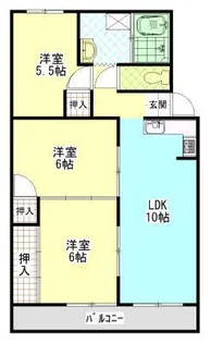 三和コーポ【3階】の間取り