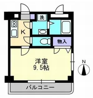 AT.LIFE大門【2階】の間取り