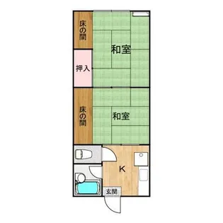 ワイドセンター【1階】の間取り