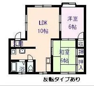 ヴィラ丹波屋【1階】の間取り