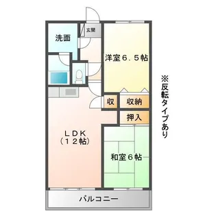 サンジャックガーデン【3階】の間取り