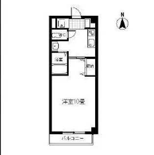 F&FアビタシオンⅡ【3階】の間取り