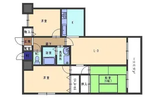 メゾン無憂館Ⅱ【3階】の間取り