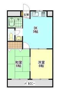 健生館(ケンセイカン)【8階】の間取り