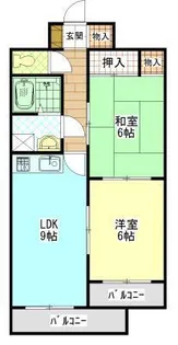 エーデルハイムK【2階】の間取り