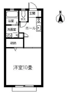 ロイヤル南手城【2階】の間取り