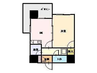 コスモス南蔵王【5階】の間取り