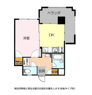 コスモス南蔵王【6階】の間取り
