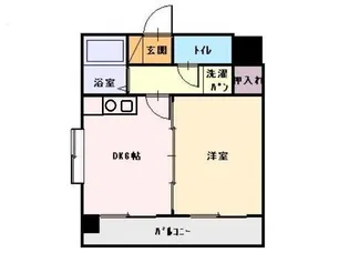 コスモス南蔵王【7階】の間取り