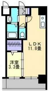 AXiS西桜町【5階】の間取り