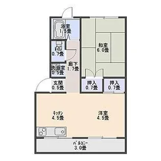 藤井ビル10【2階】の間取り